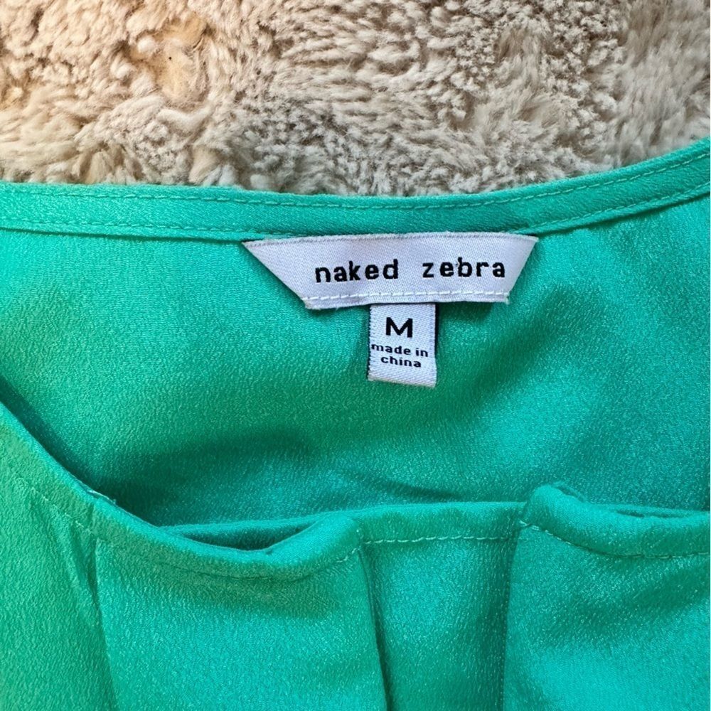Sleeveless Blouse Mint Green - Picture 4 of 8
